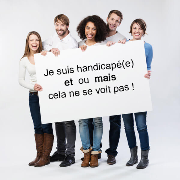 Handicapé mais cela ne se voit pas !